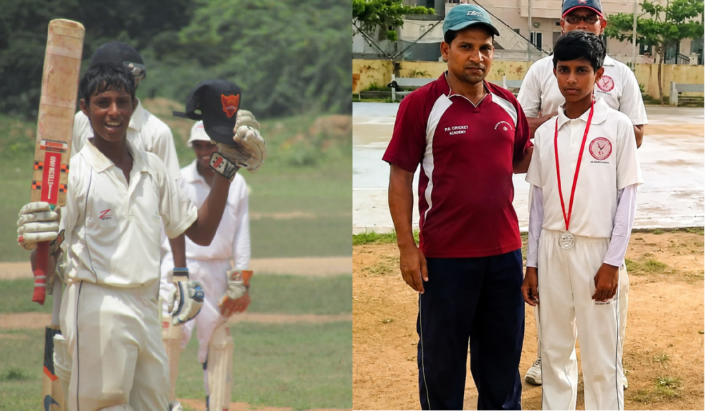 Tilak Early Cricket Career