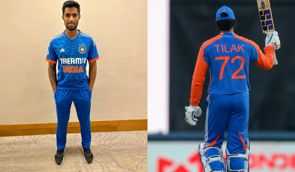 Tilak Varma Jersey Number