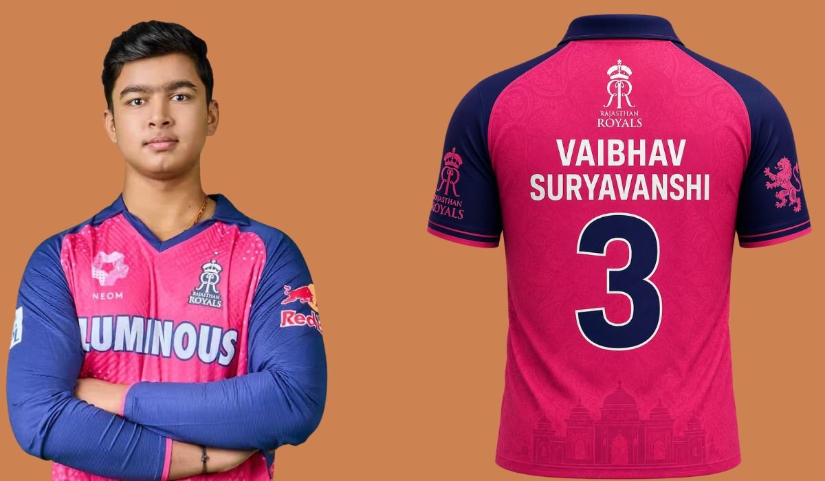 Vaibhav Suryavanshi Jersey Number